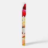 Coques Case-Mate iPhone Aquarelle framboises et amandes (Verso / Droite)