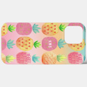 Coques Case-Mate iPhone Aquarelle Fruit d'ananas tropical (Verso (horizontal))