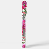 Coques Case-Mate iPhone Aquarelle Fuchsia Blooms (Verso / Droite)