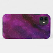 Coques Case-Mate iPhone Aquarelle Galaxies rose violet (Dos (Horizontal))