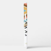 Coques Case-Mate iPhone Aquarelle Géométrique Sans joint : Style Tribal. (Verso / Droite)