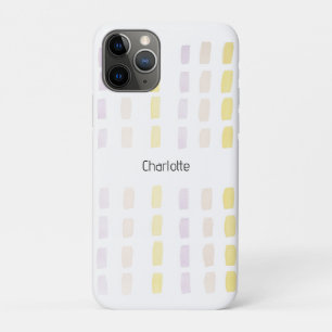 Case-Mate iPhone Case Aquarelle géométrique urbaine Lilac Monogramme