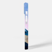 Coques Case-Mate iPhone Aquarelle Golden Celestial Peaks (Verso / Gauche)