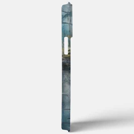 Coques Case-Mate iPhone Aquarelle, Héron Bleu dans les Glades (Verso / Droite)