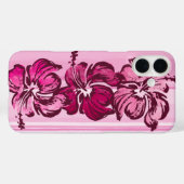 Coques Case-Mate iPhone Aquarelle Hibiscus Hawaiian Tropical Rose (Verso (horizontal))