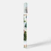 Coques Case-Mate iPhone Aquarelle Hiver Paysage rustique avec Fir Trees (Verso / Droite)