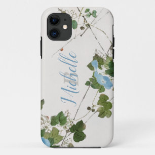 Case-Mate iPhone Case Aquarelle japonaise Fleur Bleue Botanique