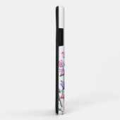 Coques Case-Mate iPhone Aquarelle Jardin Fleurs Meilleure maman au monde (Dos/Droite)