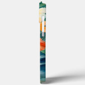 Coques Case-Mate iPhone Aquarelle Jardin hawaïen Hibiscus tropical (Verso / Gauche)