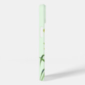 Coques Case-Mate iPhone Aquarelle Jaune Lys Floral Illustration (Verso / Droite)