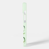 Coques Case-Mate iPhone Aquarelle Jaune Lys Floral Illustration (Verso / Gauche)