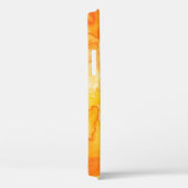 Coques Case-Mate iPhone Aquarelle jaune orange chic personnalisée (Verso / Droite)