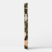 Coques Case-Mate iPhone Aquarelle léopard floral : Motif sans fin (Verso / Droite)