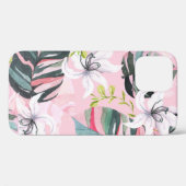 Coques Case-Mate iPhone Aquarelle Lillies : Rêves en tissu pastel (Verso (horizontal))