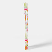 Coques Case-Mate iPhone Aquarelle Lily Alstroemeria péruvienne (Verso / Gauche)