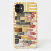 Coques Case-Mate iPhone Aquarelle Lipsticks (Dos)