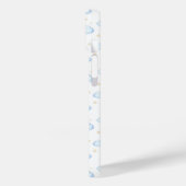 Coques Case-Mate iPhone Aquarelle Lune étoiles et nuages Motif (Verso / Gauche)