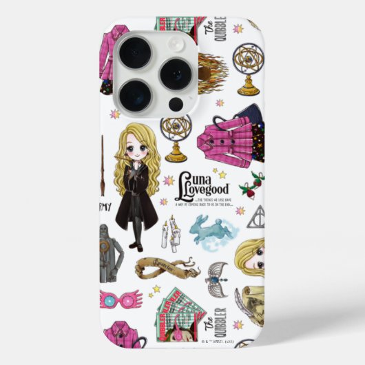 Coques Case-Mate iPhone Aquarelle Magique Luna Lovegood (Verso)