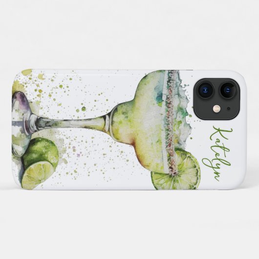 Coques Case-Mate iPhone Aquarelle Margarita (Dos (Horizontal))