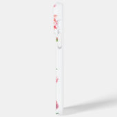 Coques Case-Mate iPhone Aquarelle Maroon Peonies (Verso / Gauche)