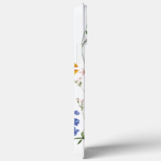 Coques Case-Mate iPhone Aquarelle Meadow Motif transparent (Verso / Droite)