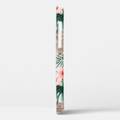 Coques Case-Mate iPhone Aquarelle moderne Boho Tropical Floral (Verso / Gauche)