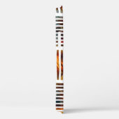 Coques Case-Mate iPhone Aquarelle moderne Motif de bandes artistiques (Verso / Droite)