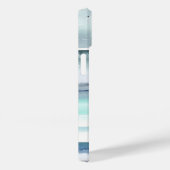 Coques Case-Mate iPhone Aquarelle moderne Ocean Sea Nom personnalisé (Verso / Droite)