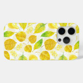 Coques Case-Mate iPhone Aquarelle motif d'automne (Verso (horizontal))