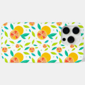 Coques Case-Mate iPhone Aquarelle Motif Oranges sucrées (Verso (horizontal))