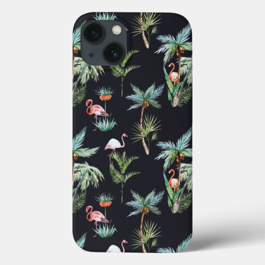 Coques Case-Mate iPhone Aquarelle Motif Palm (Verso)
