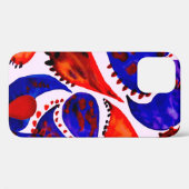 Coques Case-Mate iPhone Aquarelle motif sans couture avec cachemire. Abstr (Verso (horizontal))
