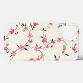 Coques Case-Mate iPhone Aquarelle motif sans couture avec ressort stylisé (Verso (horizontal))