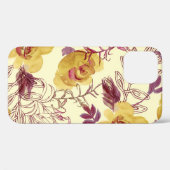 Coques Case-Mate iPhone Aquarelle Motif transparent avec élément profilé (Verso (horizontal))