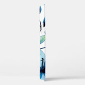 Coques Case-Mate iPhone aquarelle motif transparent avec flotteur transpar (Verso / Droite)