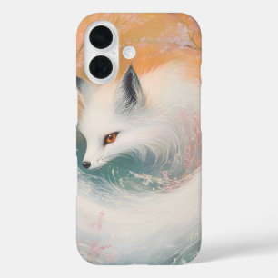 Coques iPhone 16 Aquarelle Mystic Bloom Spring Fox