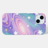 Coques Case-Mate iPhone Aquarelle Nebula Swirls design Motif (Verso (horizontal))