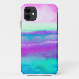 Coque iPhone 11 Aquarelle Neon Destiny 1