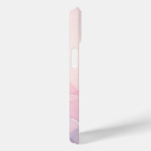 Coques Case-Mate iPhone Aquarelle Nudscape Ciel rose Nom (Verso / Droite)