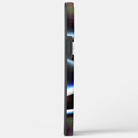 Coques Case-Mate iPhone Aquarelle numérique sous les rectangles encadrés e (Verso / Droite)