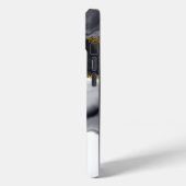 Coques Case-Mate iPhone Aquarelle Or Noir Personnaliser (Verso / Gauche)