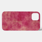 Coques Case-Mate iPhone Aquarelle or rose Abstraction (Verso (horizontal))