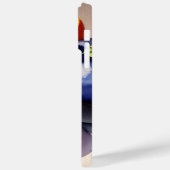 Coques Case-Mate iPhone Aquarelle orange (Verso / Gauche)