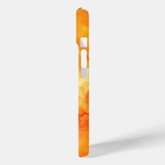 Coques Case-Mate iPhone Aquarelle orange (Verso / Gauche)