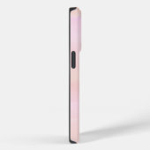 Coques Case-Mate iPhone Aquarelle Pastel Rose Peach Abstraite Personnalise (Verso / Droite)