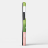 Coques Case-Mate iPhone Aquarelle Pastel Watermelon avec points blancs (Verso / Droite)