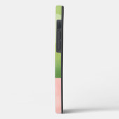 Coques Case-Mate iPhone Aquarelle Pastel Watermelon avec points blancs (Verso / Gauche)