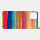 Coques Case-Mate iPhone aquarelle peinte à la main (Verso (horizontal))