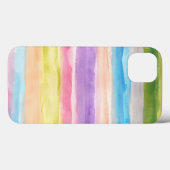Coques Case-Mate iPhone aquarelle peinte à la main (Verso (horizontal))