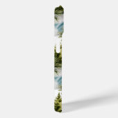 Coques Case-Mate iPhone Aquarelle Pine Motif Elégant hiver (Verso / Droite)
